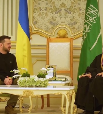 Зеленський прибув до Саудівської Аравії та назвав плани на візит
