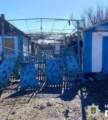 Наслідки обстрілів Херсонщини. ФОТОрепортаж