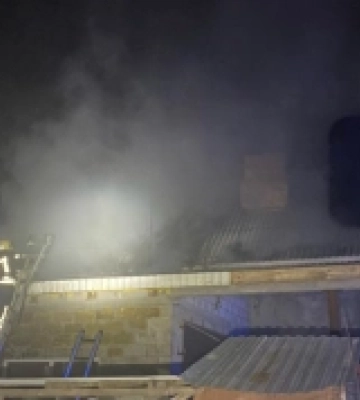 Через недолік конструкції димаря біля Луцька спалахнув будинок