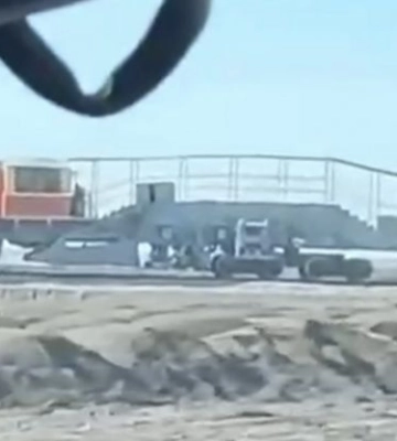 В сети появилось видео строительства железной дороги на Мелитополь (видео)