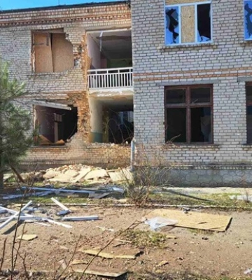 Войска РФ ударили по школе в Херсонской области