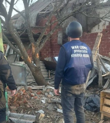 Російські війська атакували дроном Вовчанськ на Харківщині