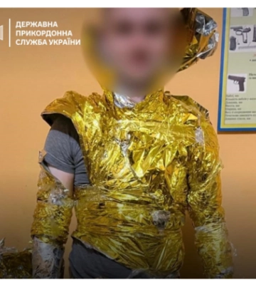 Хитрощі не спрацювали: на Одещині чоловіки, щоб перейти кордон, обмоталися ізотермічними ковдрами
