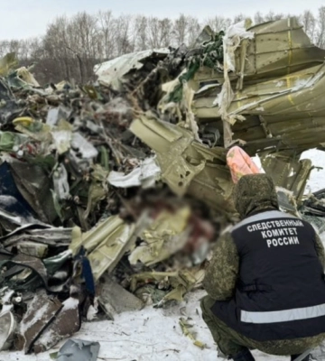 Падение Ил-76 под Белгородом: РФ готова передать тела &quot;погибших пленных ВСУ&quot;