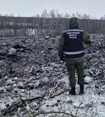 Падение Ил-76 под Белгородом: РФ готова передать тела &quot;погибших пленных ВСУ&quot;