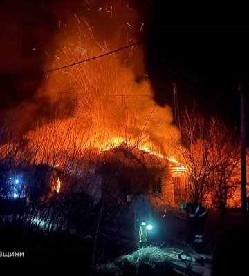На Дніпропетровщині під час пожежі врятували чоловіка