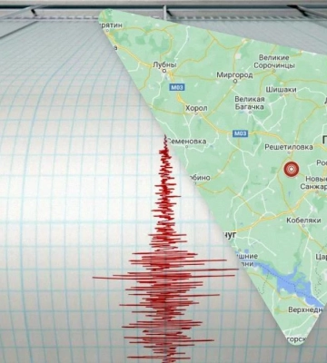 На Полтавщині 1 березня зафіксували землетрус