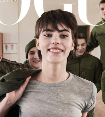 Исторический номер: Vogue представил обложку о войне