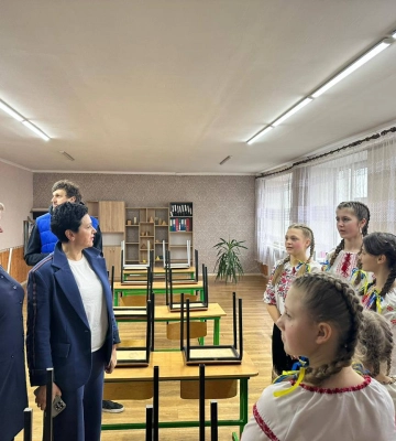 Пошкоджену росіянами школу на Рівненщині відремонтували за кошти Євросоюзу