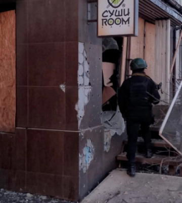 Вовчанськ учора обстрілювали весь день