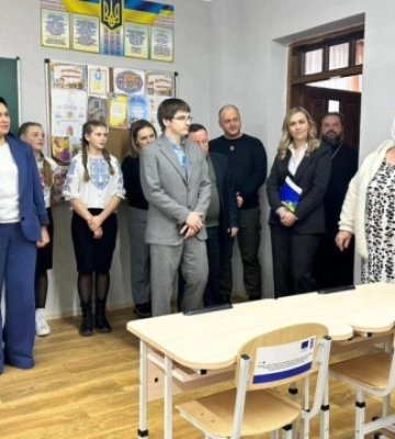 Пошкоджену росіянами школу на Рівненщині відремонтували за кошти Євросоюзу