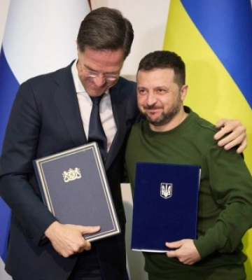 Зеленський і Рютте підписали безпекову угоду між Україною та Нідерландами