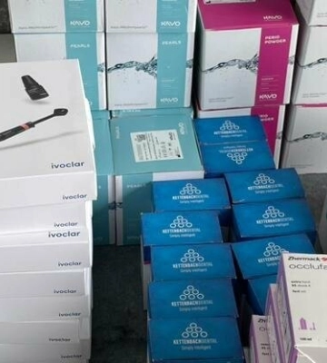 Митники Львівщини зупинили партію незадекларованих стоматологічних матеріалів