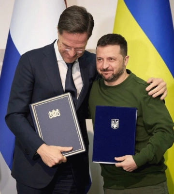 Зеленський у Харкові підписав угоду про співробітництво з Нідерландами