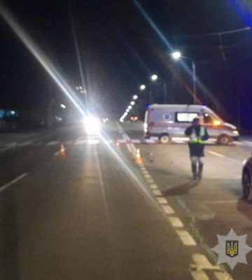 Біля Луцька водій БМВ на смерть збив дідуся