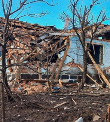Сьогодні вдень росіяни скинули авіабомби на село Вільхуватка на Харківщині 