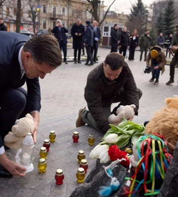 Зеленський і Рютте відвідали Харків
