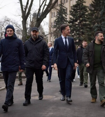 В Харькове состоялась историческая встреча Зеленского и премьер-министра Нидерландов Марка Рютте