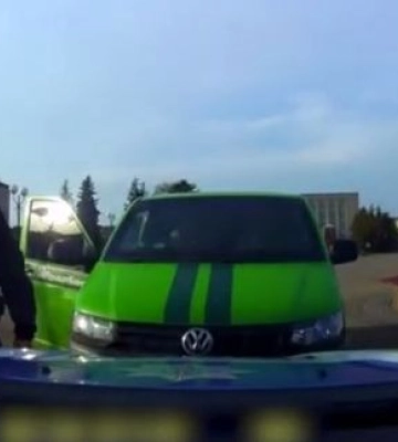 Як поліцейські у Радивилові інкасаторів врятували (ВІДЕО)