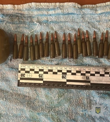 У помешканні волинянина знайшли корпуси гранат та набої