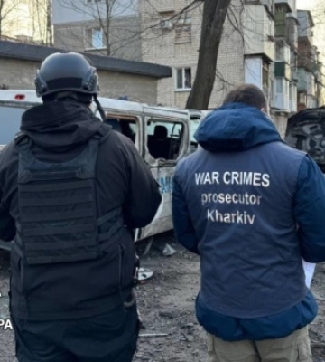 Унаслідок атаки дронів по житловому кварталу Харкова постраждали троє людей