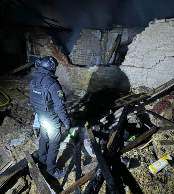 Оккупанты атаковали БпЛА жилой район Харькова и поселок Большой Бурлук: повреждены дома, есть погибший