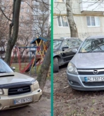 У Луцьку паркохамів оштрафували за знищені зелені зони 