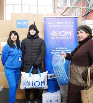 Охтирська громада отримала 400 наборів від МОМ