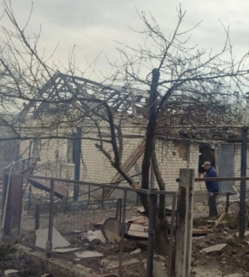 Росіяни обстріляли селище неподалік Запоріжжя, є загиблий