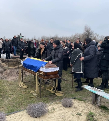 Вишнівська громада попрощалася з 33-річним Героєм Богданом Богушем