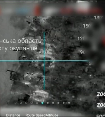 Українська аеророзвідка підірвала склад боєприпасів окупантів в Олешках: горіло та детонувало всю ніч