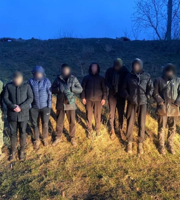На Вінниччині затримали сімох чоловіків, які намагалися потрапити в Молдову