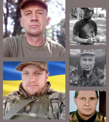 Рівненщина провела в останню дорогу п’ятьох воїнів