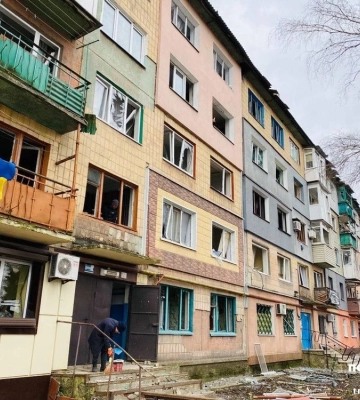 Ракетний обстріл Покровська: пошкоджені житлові будинки та два заклади освіти