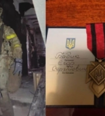 Відзнаку Головнокомандувача ЗСУ отримав 20-річний захисник із Рівненщини