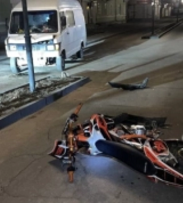 У автопригоді на Рівненщині травмувалися неповнолітні мотоцикліст і пасажир