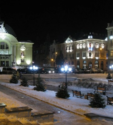 Сьогодні на  Театральній площі Чернівців перекриють рух транспорту