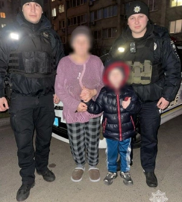 В Одесі патрульні допомогли розшукати зниклу дитину