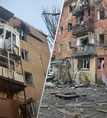 Росія вдарила по пʼятиповерхівці у Кураховому: серед постраждалих є діти