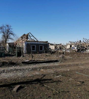 Росіяни влучили &quot;шахедом&quot; по Нікопольщині та обстріляли лінію електропередачі з артилерії