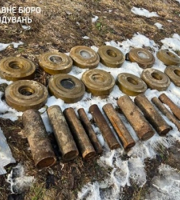 На Сумщині знайшли схрон з російськими боєприпасами