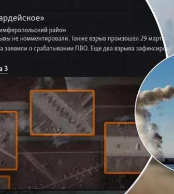 У РФ поскаржилися на "ракетну атаку" на авіабазу "Гвардійське" у Криму: є поранені