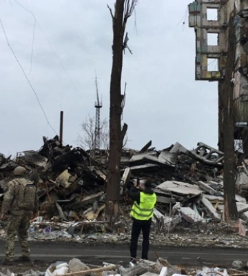 СБУ повідомила про підозру двом російським генералам, які організували бомбардування житлових будинків у Бородянці