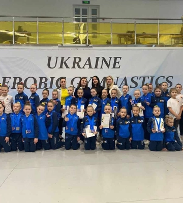 Сумчани відзначилися на Всеукраїнських змаганнях зі спортивної аеробіки