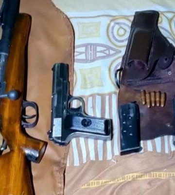 Поліцейські виявили у мешканця Київщини зброю та боєприпаси