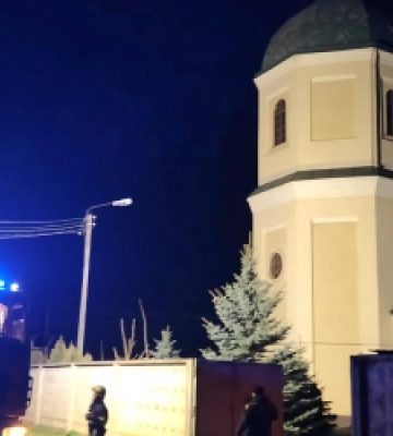 У Бродах на Львівщині виникла пожежа у церкві УГКЦ 