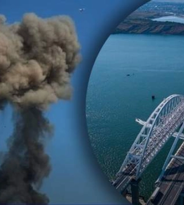 Взрывы возле Крымского моста: движение поездов останавливали