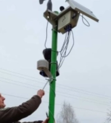 У національному парку на Волині встановили нову метеостанцію