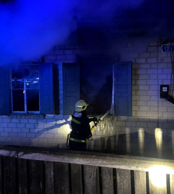 На Черкащині під час пожежі загинув чоловік