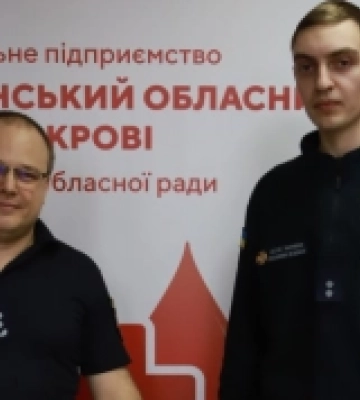 Твоя кров рятує: волинські рятувальники стали донорами